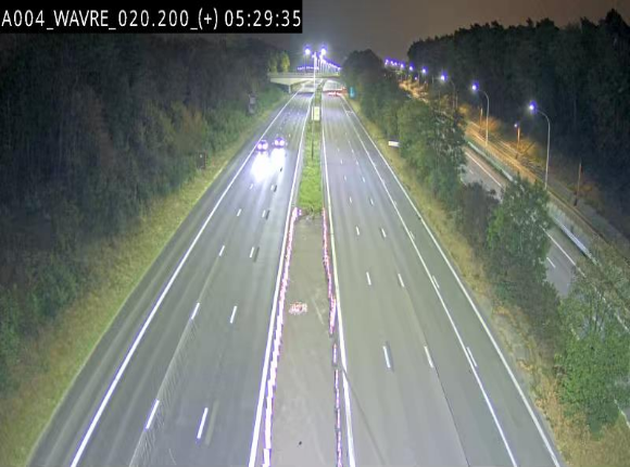 <h2>Webcam @ Wavre-sud KP 19.6, A4/E411</h2>