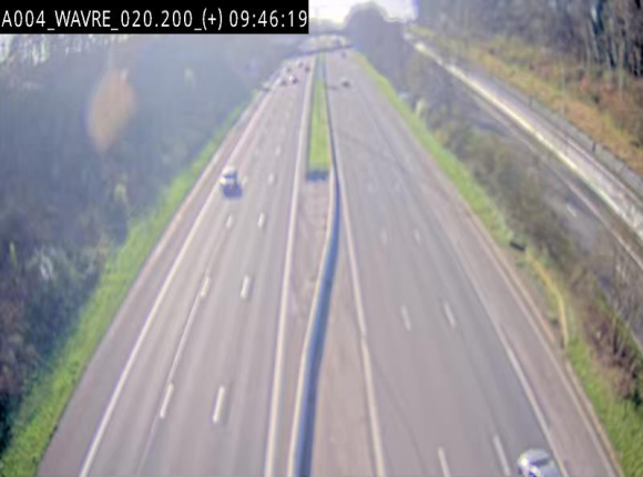Webcam @ Wavre-sud KP 19.6, A4/E411