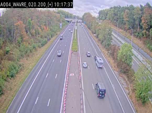 <h2>Webcam @ Wavre-sud KP 19.6, A4/E411</h2>