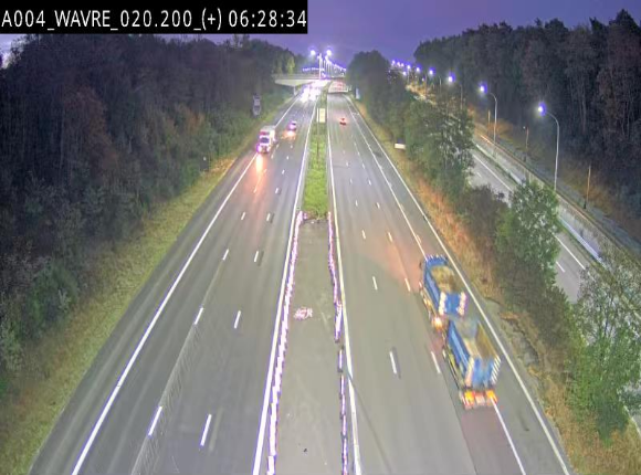 <h2>Webcam @ Wavre-sud KP 19.6, A4/E411</h2>