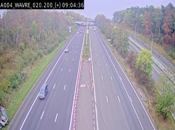 <h2>Webcam @ Wavre-sud KP 19.6, A4/E411</h2>