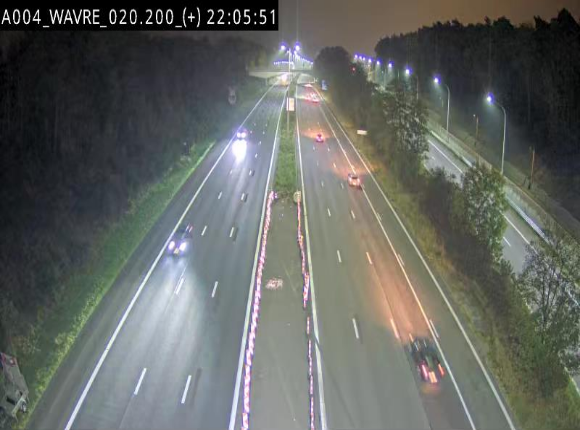 <h2>Webcam @ Wavre-sud KP 19.6, A4/E411</h2>