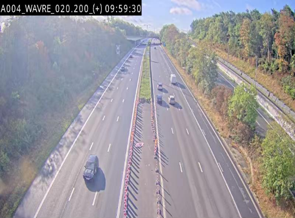<h2>Webcam @ Wavre-sud KP 19.6, A4/E411</h2>