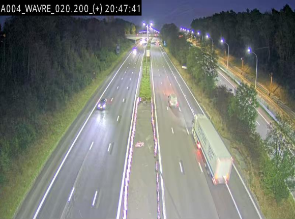 <h2>Webcam @ Wavre-sud KP 19.6, A4/E411</h2>