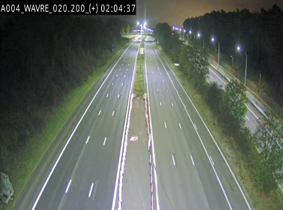 <h2>Webcam @ Wavre-sud KP 19.6, A4/E411</h2>