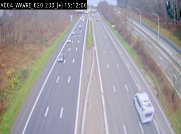 Webcam @ Wavre-sud KP 19.6, A4/E411