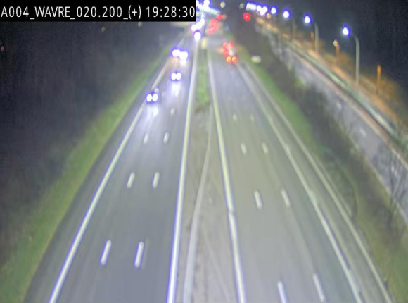 Webcam @ Wavre-sud KP 19.6, A4/E411