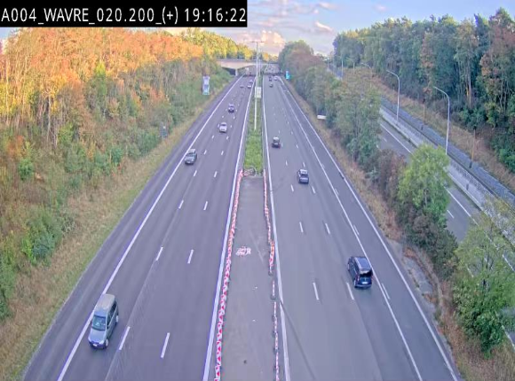 Webcam @ Wavre-sud KP 19.6, A4/E411