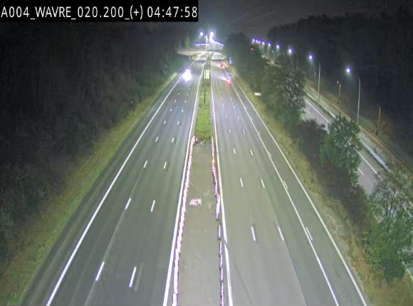 Webcam @ Wavre-sud KP 19.6, A4/E411