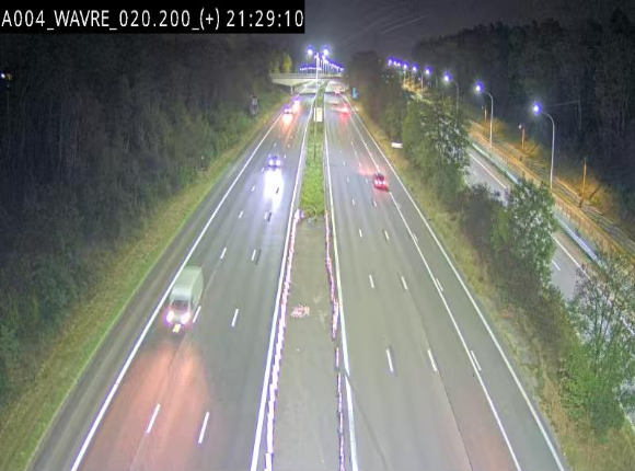 Webcam @ Wavre-sud KP 19.6, A4/E411