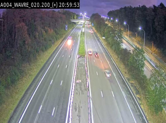 <h2>Webcam @ Wavre-sud KP 19.6, A4/E411</h2>