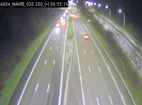 Webcam @ Wavre-sud KP 19.6, A4/E411