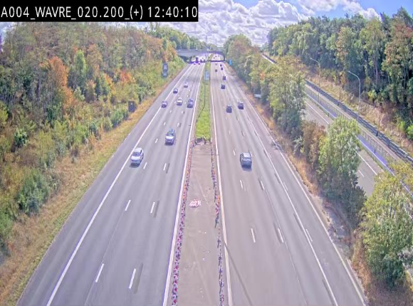 <h2>Webcam @ Wavre-sud KP 19.6, A4/E411</h2>