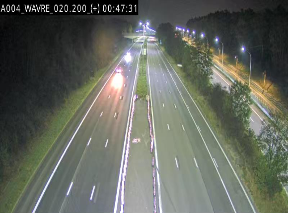Webcam @ Wavre-sud KP 19.6, A4/E411