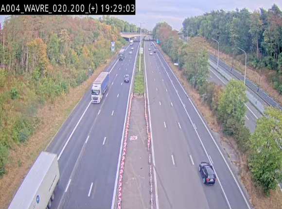 <h2>Webcam @ Wavre-sud KP 19.6, A4/E411</h2>