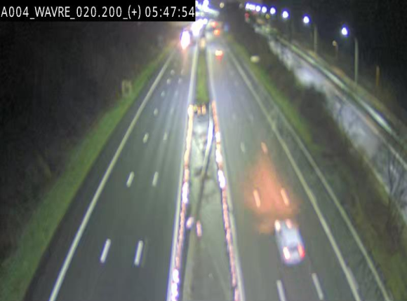 Webcam @ Wavre-sud KP 19.6, A4/E411