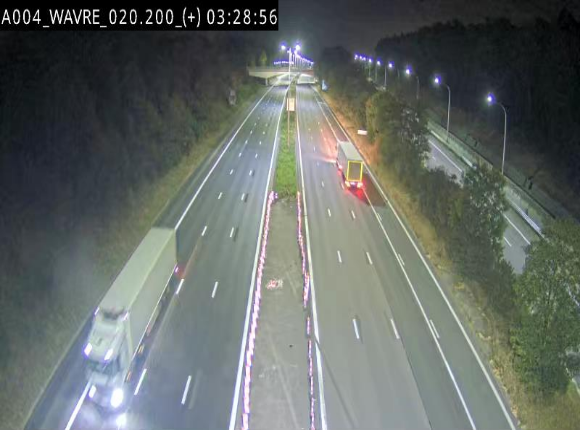 <h2>Webcam @ Wavre-sud KP 19.6, A4/E411</h2>