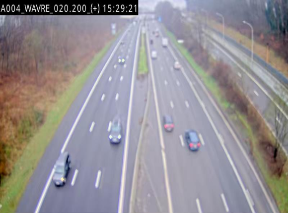 Webcam @ Wavre-sud KP 19.6, A4/E411