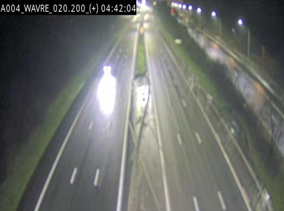 Webcam @ Wavre-sud KP 19.6, A4/E411