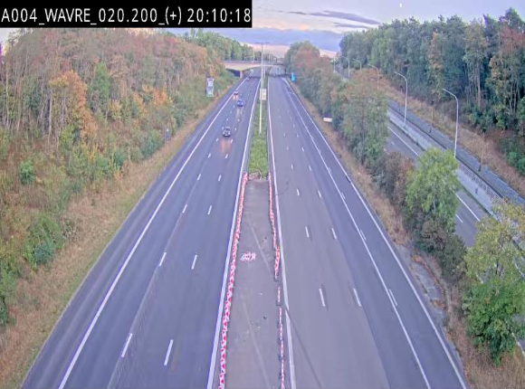 <h2>Webcam @ Wavre-sud KP 19.6, A4/E411</h2>