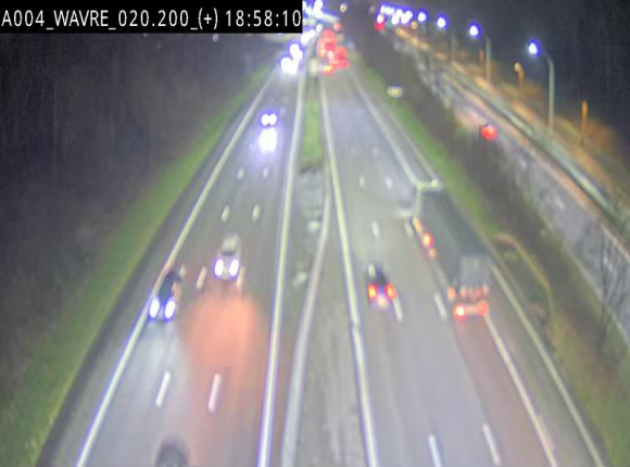 <h2>Webcam @ Wavre-sud KP 19.6, A4/E411</h2>