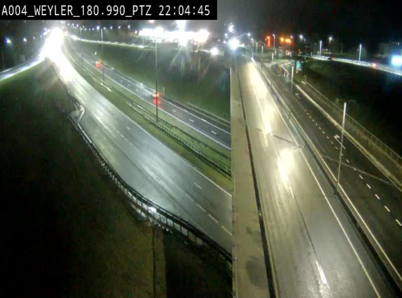 <h2>Webcam à la jonction entre la N81 et l'E411 à hauteur de la sortie 32 Longwy/Messancy à Arlon. Vue orientée vers Bruxelles</h2>