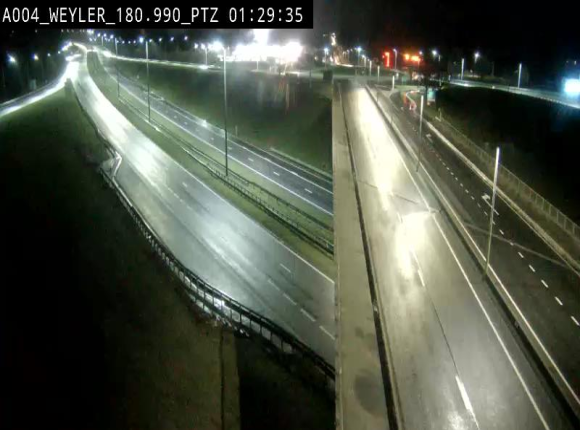 <h2>Webcam à la jonction entre la N81 et l'E411 à hauteur de la sortie 32 Longwy/Messancy à Arlon. Vue orientée vers Bruxelles</h2>