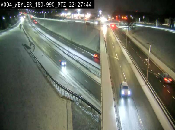 <h2>Webcam à la jonction entre la N81 et l'E411 à hauteur de la sortie 32 Longwy/Messancy à Arlon. Vue orientée vers Bruxelles</h2>