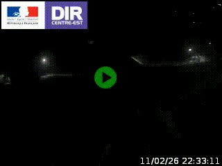 Première image du timelapse de la journée d'hier pour cette webcam