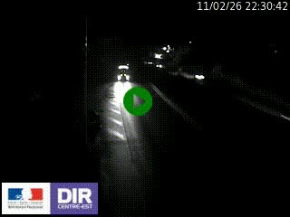 Première image du timelapse de la journée d'hier pour cette webcam