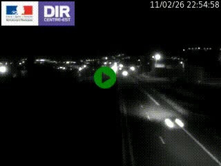 Première image du timelapse de la journée d'hier pour cette webcam