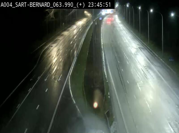 Première image du timelapse de la journée d'hier pour cette webcam