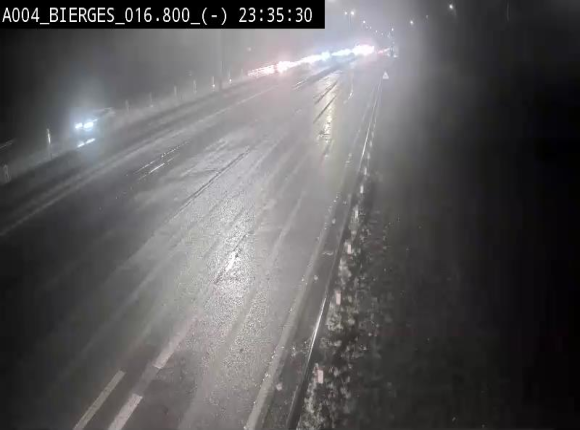 Première image du timelapse de la journée d'hier pour cette webcam