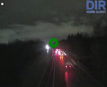 Première image du timelapse de la journée d'hier pour cette webcam