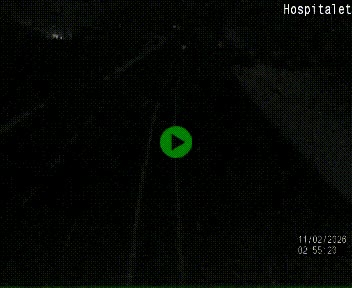 Première image du timelapse de la journée d'hier pour cette webcam