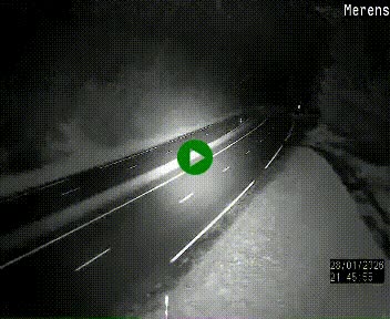 Première image du timelapse de la journée d'hier pour cette webcam