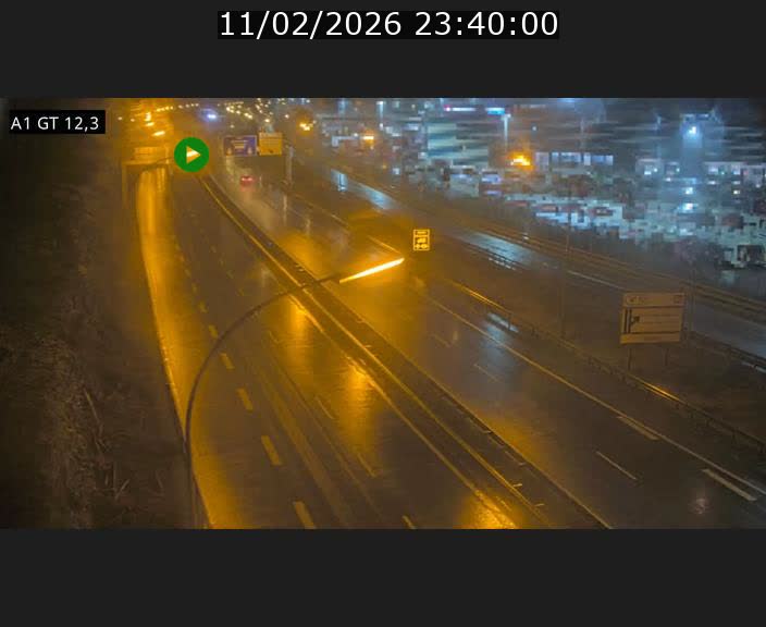 Première image du timelapse de la journée d'hier pour cette webcam