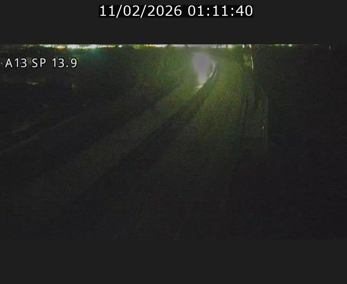 Première image du timelapse de la journée d'hier pour cette webcam