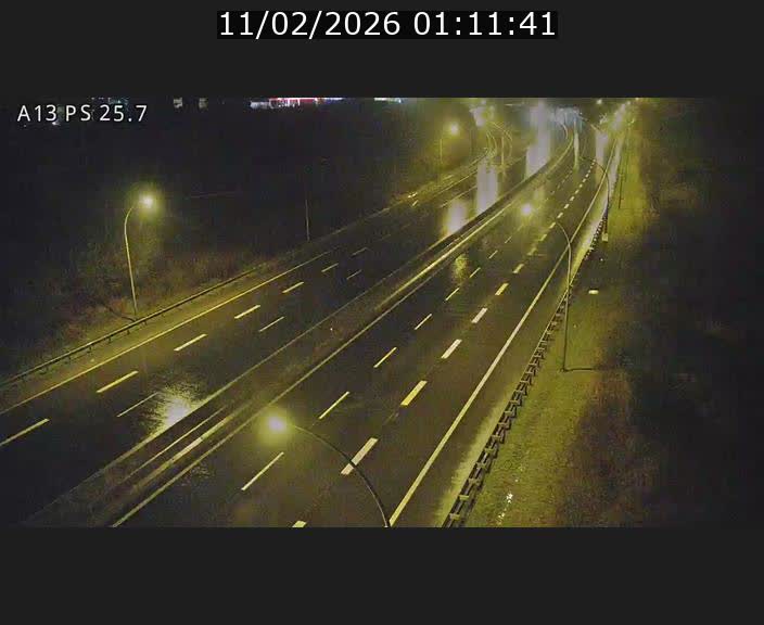 Première image du timelapse de la journée d'hier pour cette webcam