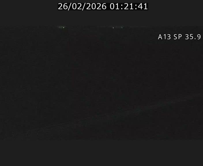 Première image du timelapse de la journée d'hier pour cette webcam