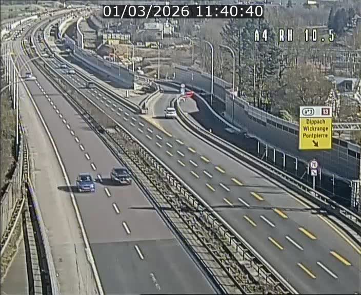 Première image du timelapse de la journée d'hier pour cette webcam