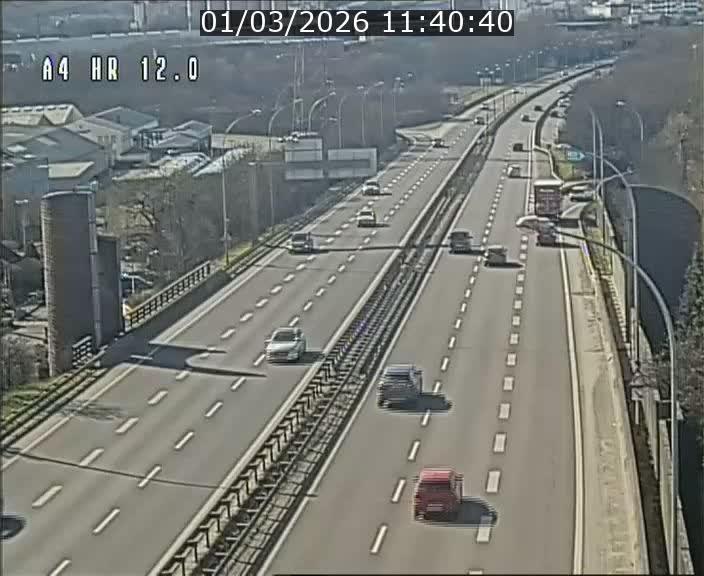 Première image du timelapse de la journée d'hier pour cette webcam