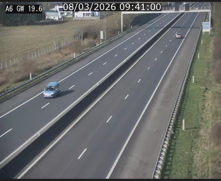 Première image du timelapse de la journée d'hier pour cette webcam