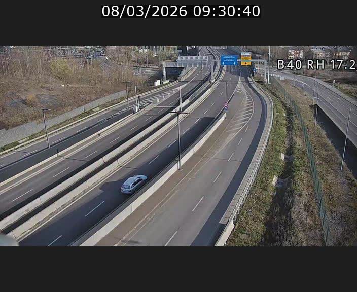 Première image du timelapse de la journée d'hier pour cette webcam