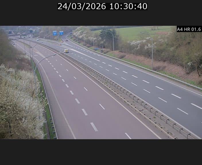 Première image du timelapse de la journée d'hier pour cette webcam