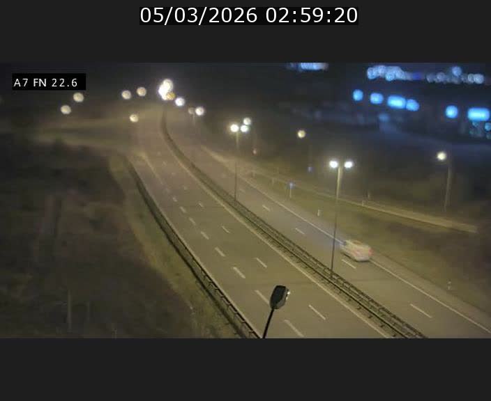 Première image du timelapse de la journée d'hier pour cette webcam