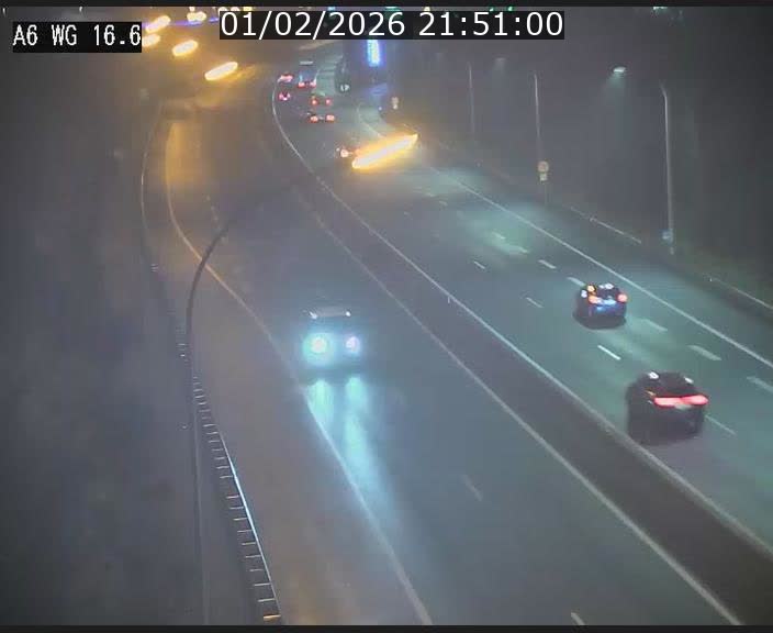 Première image du timelapse de la journée d'hier pour cette webcam