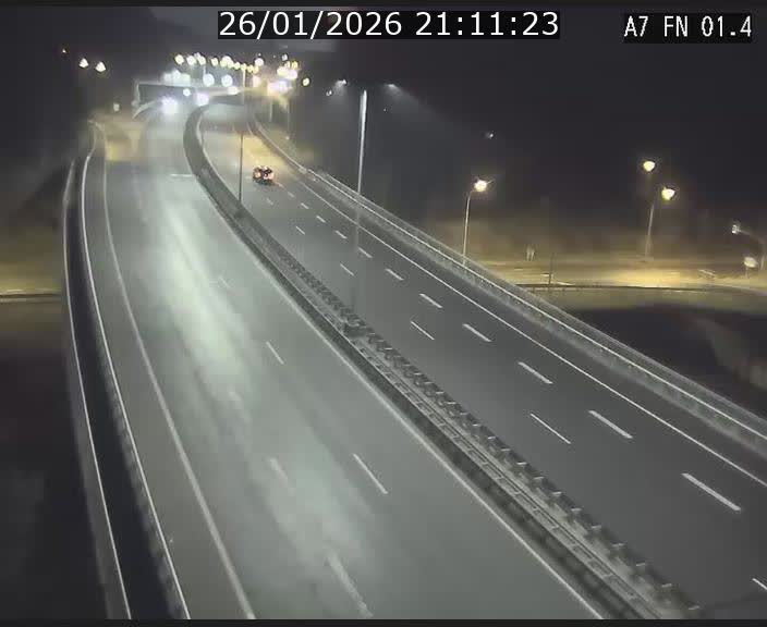 Première image du timelapse de la journée d'hier pour cette webcam