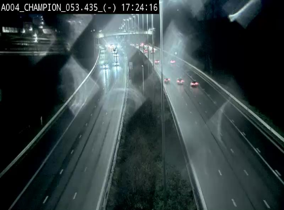 Première image du timelapse de la journée d'hier pour cette webcam