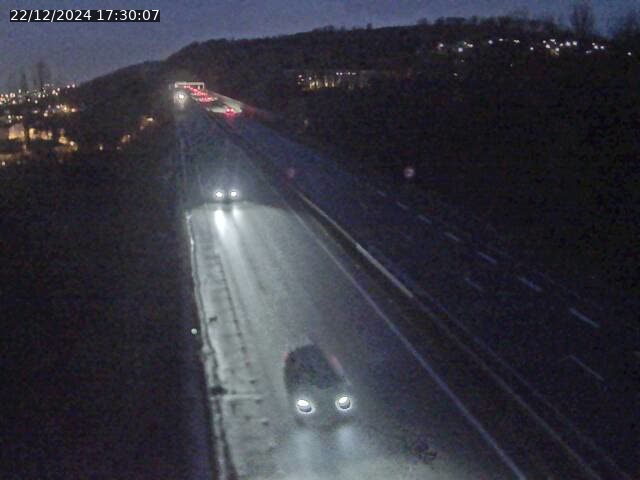 Première image du timelapse de la journée d'hier pour cette webcam